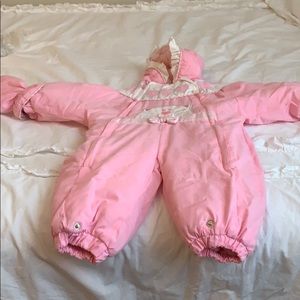 Girls snow suit